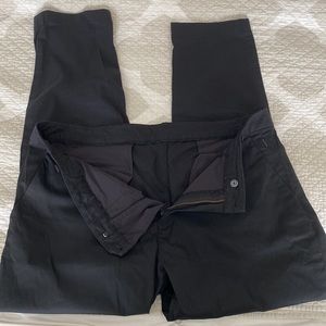Lululemon Commission Black Pants, Mens 38" waist